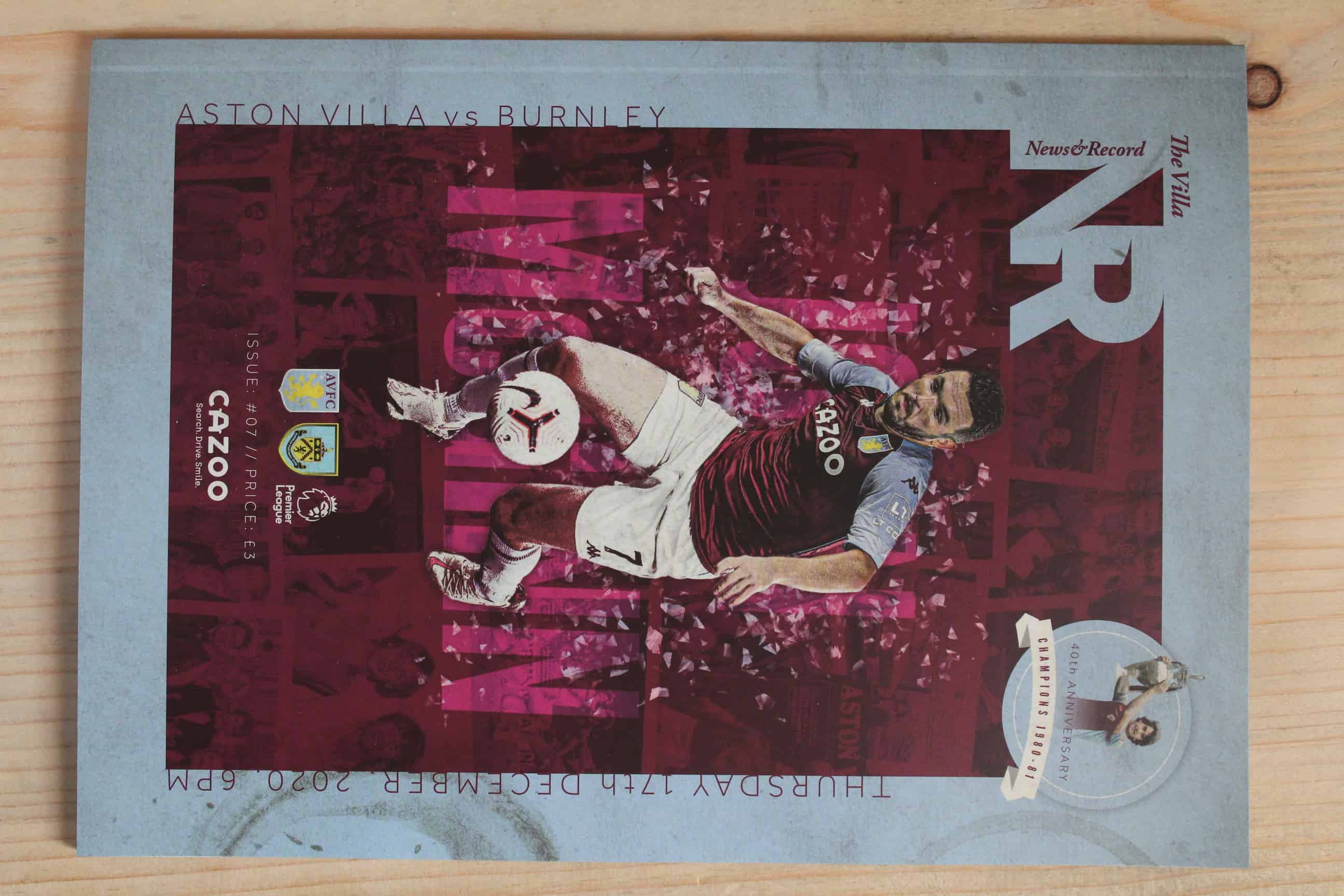 Aston Villa FC v Burnley FC